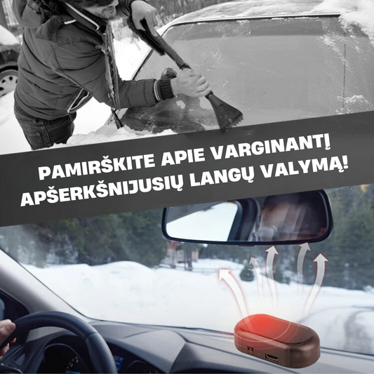 FrostMelt™ | Automobilio elektromagnetinis sniego atitirpinimo įrenginys