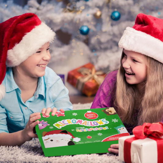 Kalėdinis Advento Kalendorius su Pliušiniais Žaisliukais