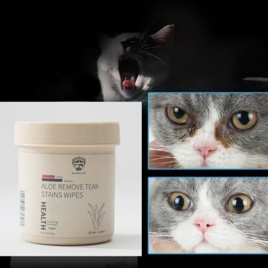 Akių valymo servetėlės augintiniams, 100 vnt.