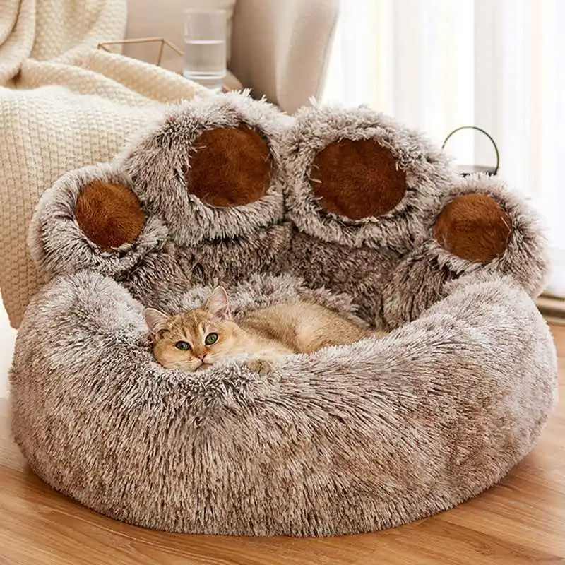 Šiltas guolis katėms ir šunims „Lokio letena“