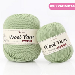 "Premium Wool" - Natūralios vilnos siūlų rinkinys