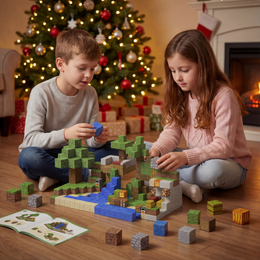 Minecraft magnetinių blokų rinkinys