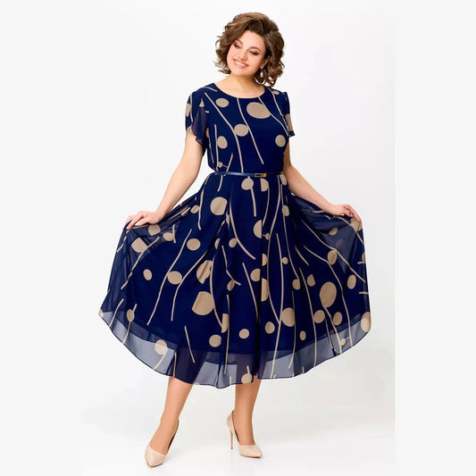 Vėsinanti šifono suknelė "Laisvumas"