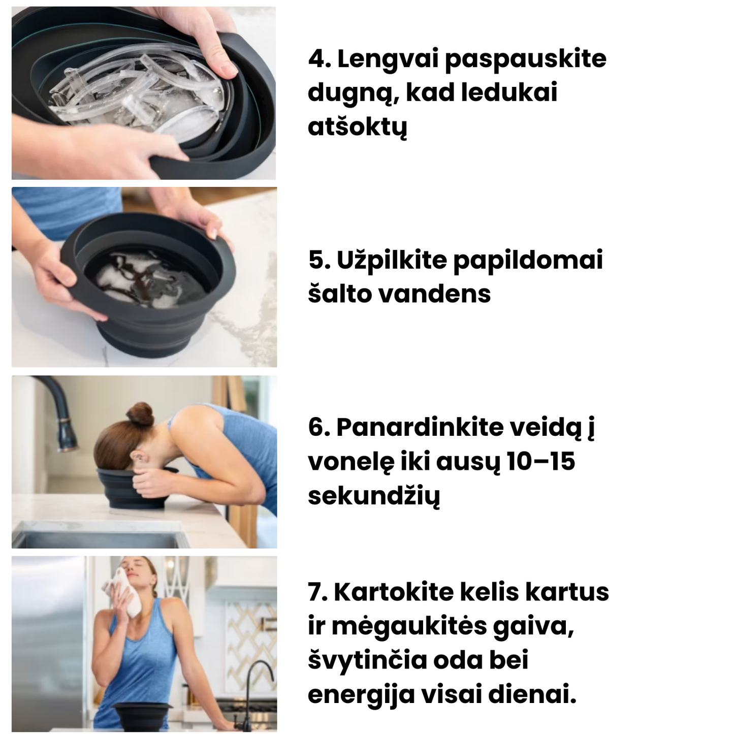 FaceGlow™ | Veido Ledinė Vonia