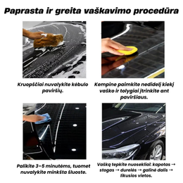 Automobilio keraminis apsauginis vaškas