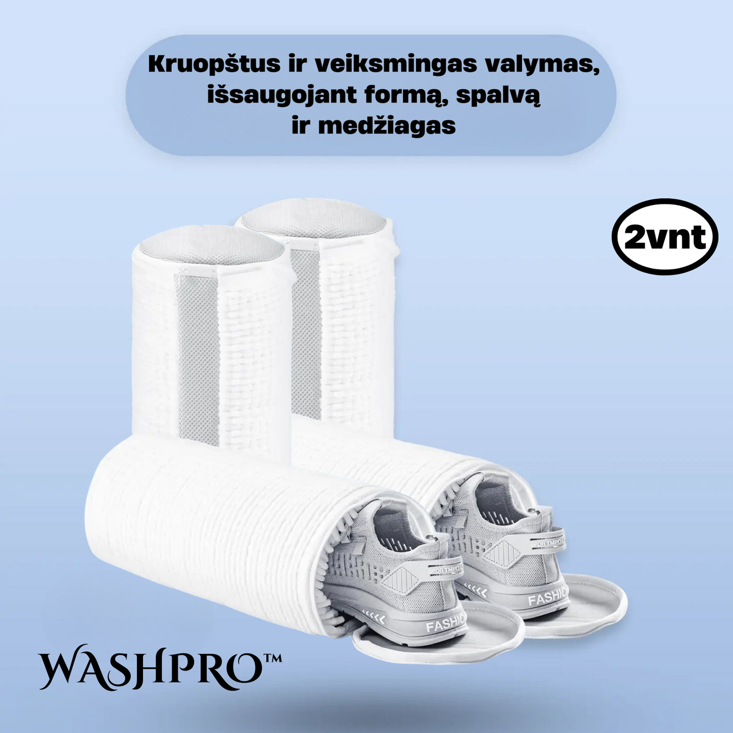 WashPro™ | Batų Skalbimo Krepšys (2vnt)