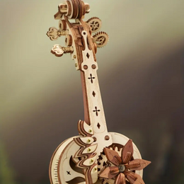 Timberix™ | Grojantis 3D Medinis Konstruktorius - Violončelė