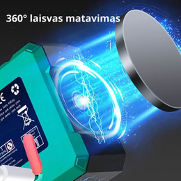 Skaitmeninis kampų ir nuolydžio matuoklis