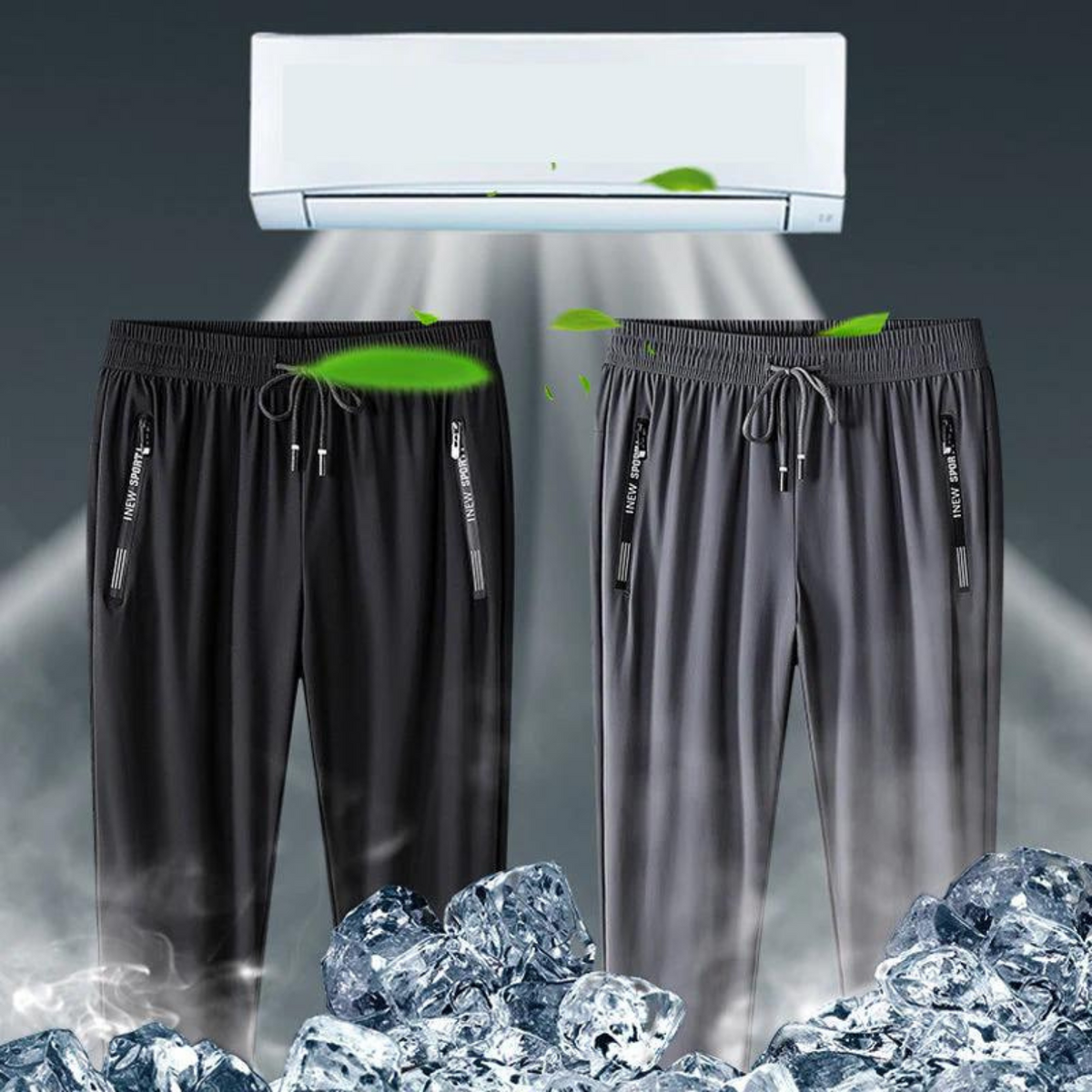 Itin elastingos unisex kelnės (M-8XL)