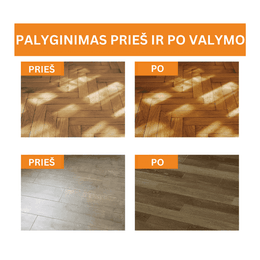 Magiškas grindų valiklis + šluostė su kempinėle dovanų!