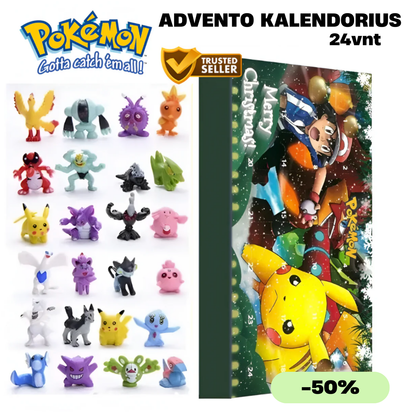 Pokemon™ | Vaikiškas Advento Kalendorius