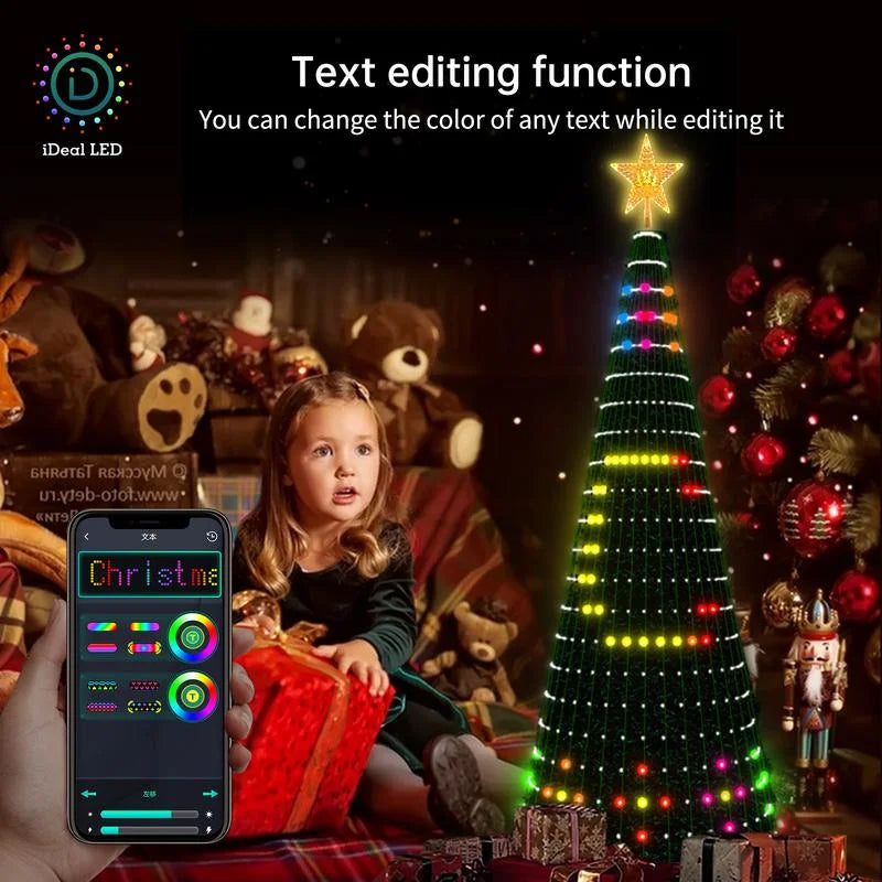 Išmanios LED kalėdinės girliandos