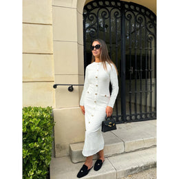 CosyCharm™ | Trikotažinė suknelė
