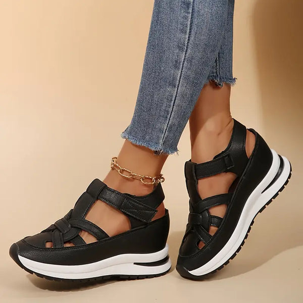 Fashion™ | Odiniai ortopediniai laisvalaikio sandalai