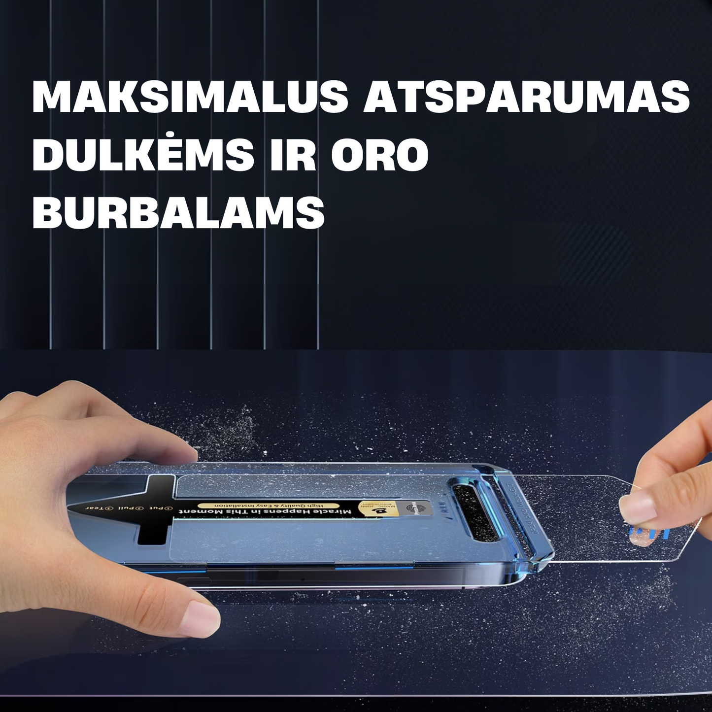 Artifact™ | Unikalus telefono ekrano apsauginis stiklas