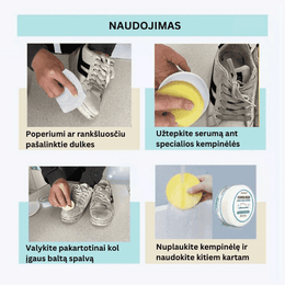 RENEWILL®  Balinimo kremas su specialia kempinėle
