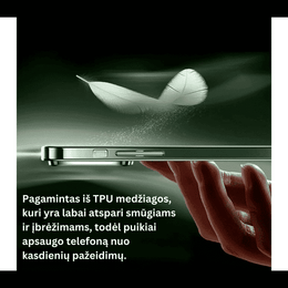 Prabangus TPU Iphone dėklas