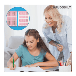 Uždavinių knyga matematikos veiksmams praktikuoti