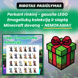 Minecraft magnetinių blokų rinkinys
