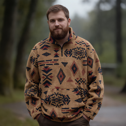 Nordic™ | Vyriškas šiltas laisvalaikio megztinis