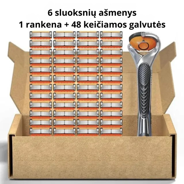 Profesionalus vyrų skutimosi rinkinys