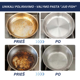 Unikali poliravimo - valymo pasta "Jue-Fish"