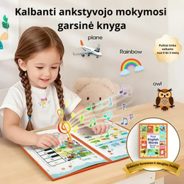 Pirmieji anglų kalbos žodžiai – garsinė knyga