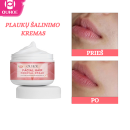 OUHOE - Magiškas plaukų šalinimo kremas