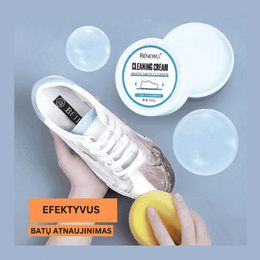 RENEWILL®  Balinimo kremas su specialia kempinėle