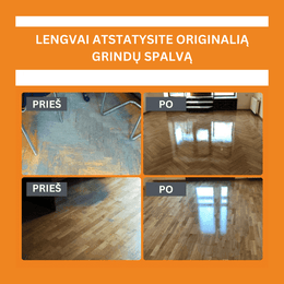 Magiškas grindų valiklis + šluostė su kempinėle dovanų!
