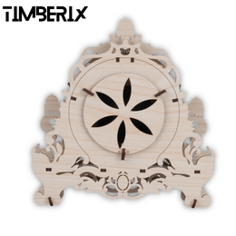Timberix™ | 3D Medinis Konstruktorius - Laikrodis