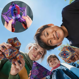 Kūrybinis magnetinis kubas su keičiama forma