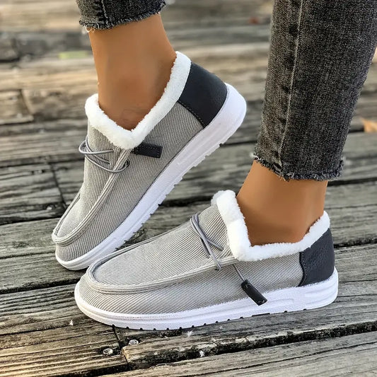 "Autumn Style"- Stilingi bateliai su kailiuku