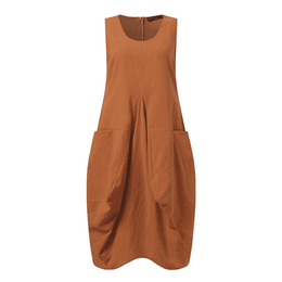 Laisva midi suknelė (S-5XL)
