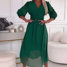 Abigail™ | Lengva šilkinė šifono suknelė