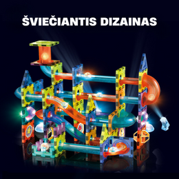 STEM™ | Šviečiantis Magnetinių konstruktorių rinkinys