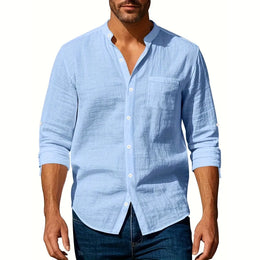 Vyriškas lininis dviejų dalių komplektas