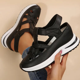 Fashion™ | Odiniai ortopediniai laisvalaikio sandalai