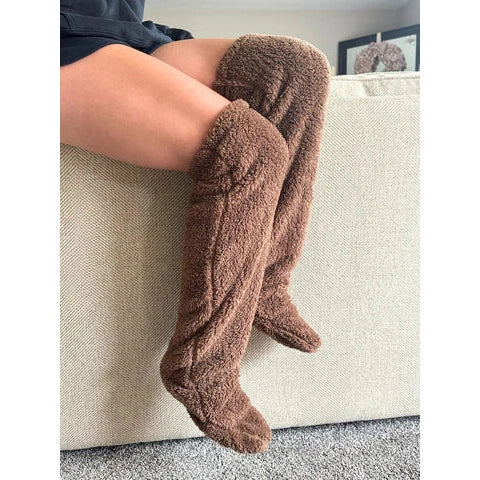 CozySocks™ | Šiltos Moteriškos Ilgos Kojinės