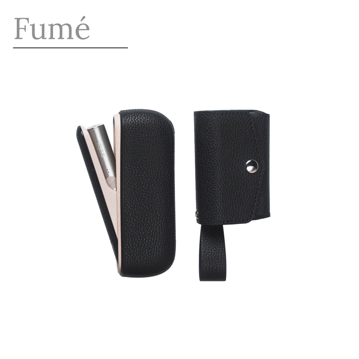 Fumé™ | Prabangus odinis IQOS dėklas su papildoma kišene