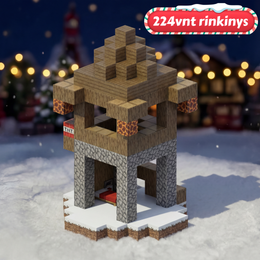 Minecraft magnetinių blokų rinkinys