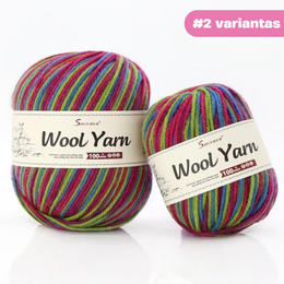 "Premium Wool" - Natūralios vilnos siūlų rinkinys