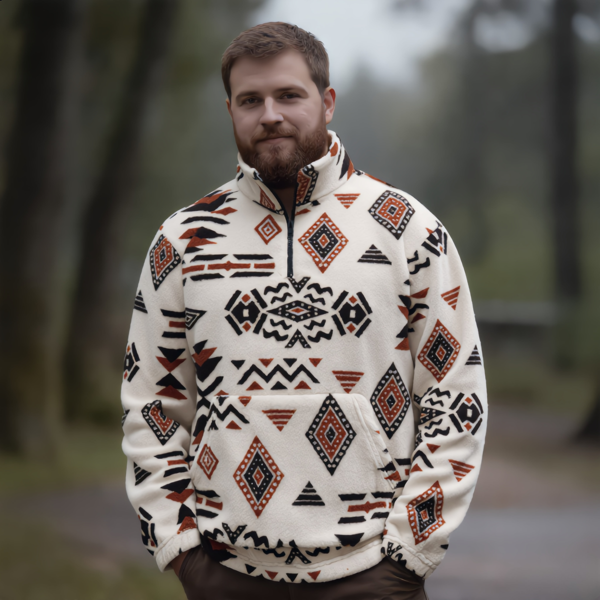 Nordic™ | Vyriškas šiltas laisvalaikio megztinis