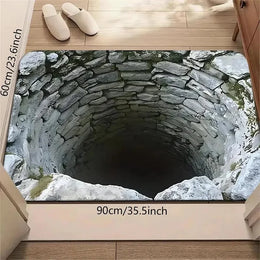 Dekoratyvinis vonios kilimėlis su 3D iliuzija