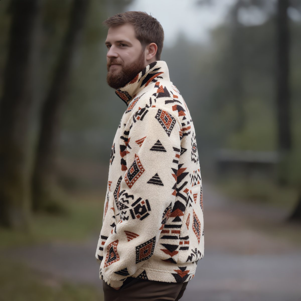 Nordic™ | Vyriškas šiltas laisvalaikio megztinis