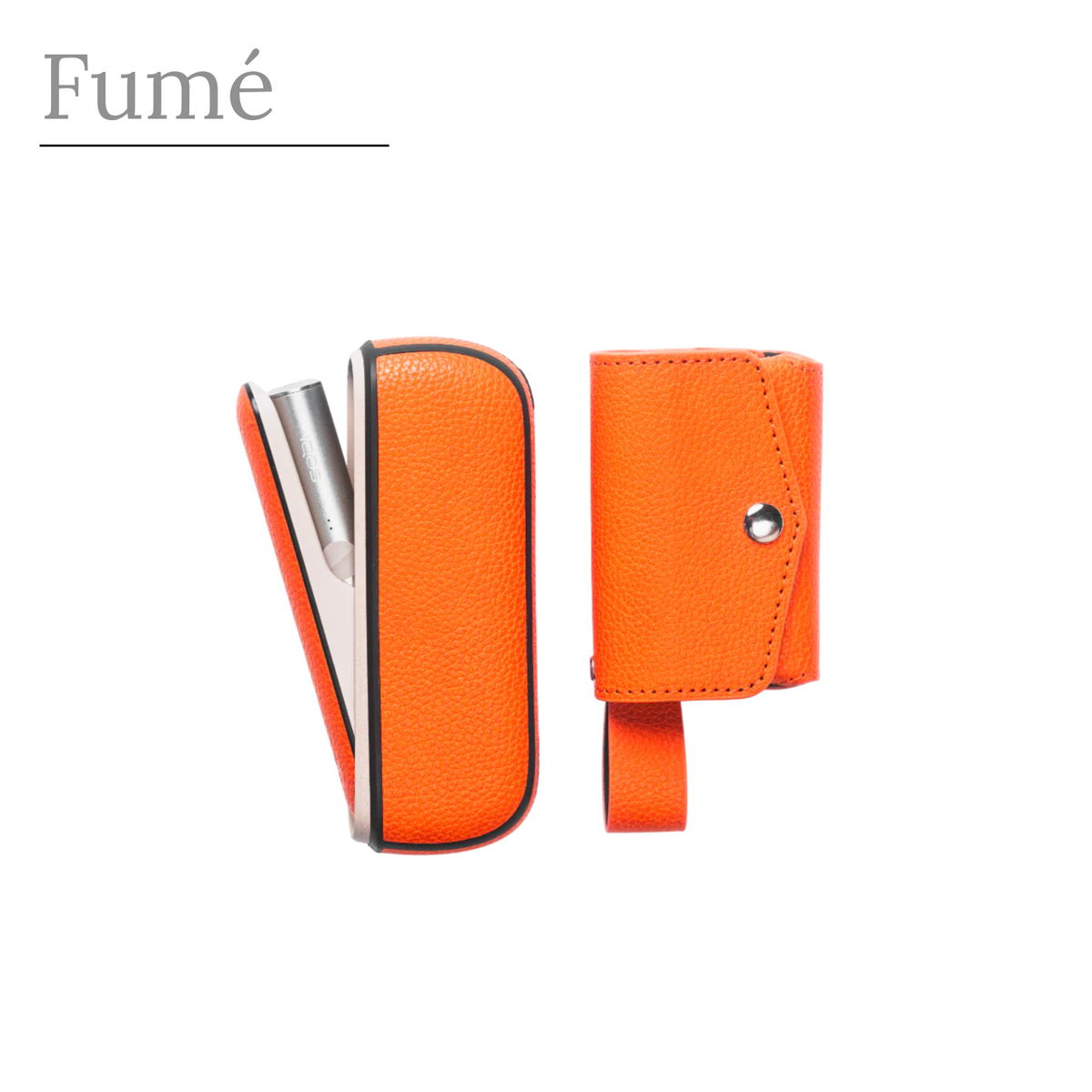 Fumé™ | Prabangus odinis IQOS dėklas su papildoma kišene