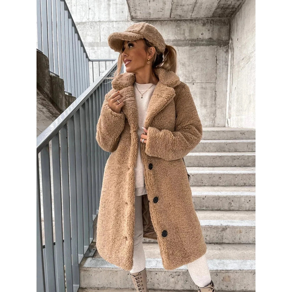 Woolence™ | Stilingas Moteriškas Paltas