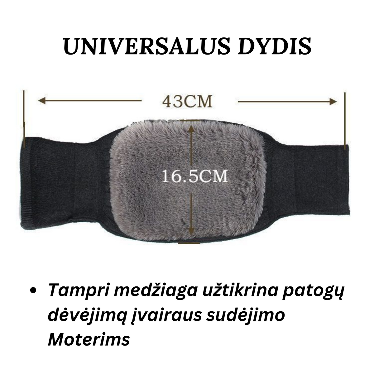 HealthyKnee™ | Kašmyro kelių šildymo pagalvėlės (pora)