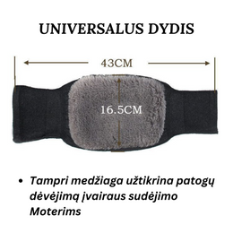 HealthyKnee™ | Kašmyro kelių šildymo pagalvėlės