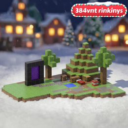 Minecraft magnetinių blokų rinkinys